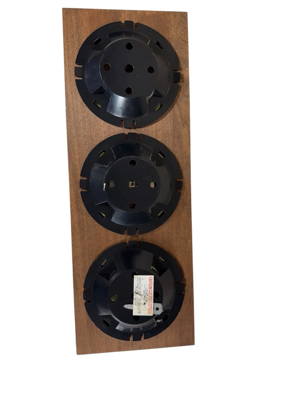 Wall-Mounted Triple Weather Station